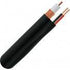 RG59, 18/2 Siamese Coaxial with 95% CCA Braid - J2R Cabling Supplies