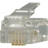RJ11 Plug, 6 Position, 4 Conductor, For Round Solid Wire - J2R Cabling Supplies