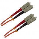SC-SC MultiMode Duplex Fiber Patch Cable
