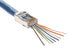 CAT5e Shielded RJ45 Feed Through Modular Plug - 100 Pack - J2R Cabling Supplies 