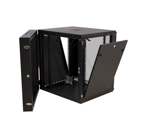 12U Wall Mount Swing Out Enclosure - J2R Cabling Supplies 