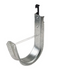 Pre-Galvanized Steel 4 Inch J-Hook with Wing for 1/4 Inch Rod - J2R Cabling-Supplies