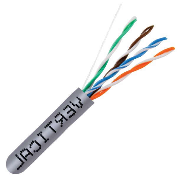 CAT5E 350Mhz Riser Rated Bulk Cable - 1000ft. - J2R Cabling Supplies 