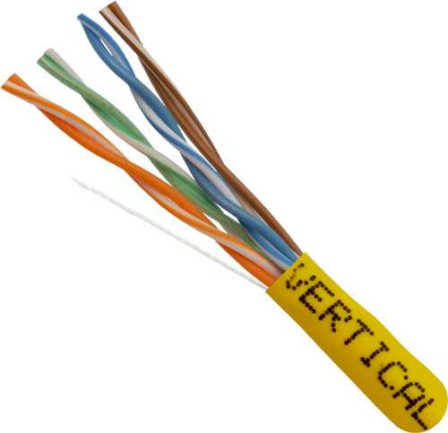 CAT5E 350Mhz Riser Rated Bulk Cable - 1000ft. - J2R Cabling Supplies 