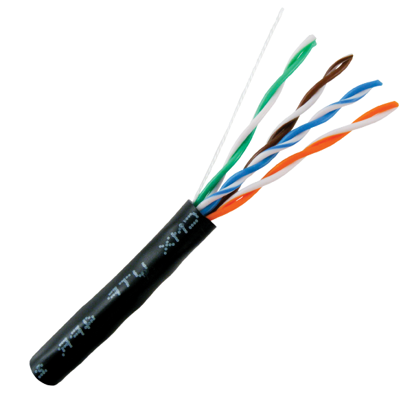 CAT5E 350MHz UV Rated Bulk Cable 1000ft. - J2R Cabling Supplies 