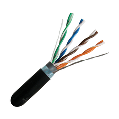 CAT5E 350MHz Shielded Direct Burial Outdoor Cable 2000ft.