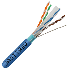 CAT6 Shielded Riser Rated Bulk Cable - 100ft Increments