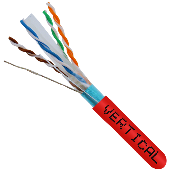 CAT6 Shielded 550Mhz Riser Rated Bulk Cable