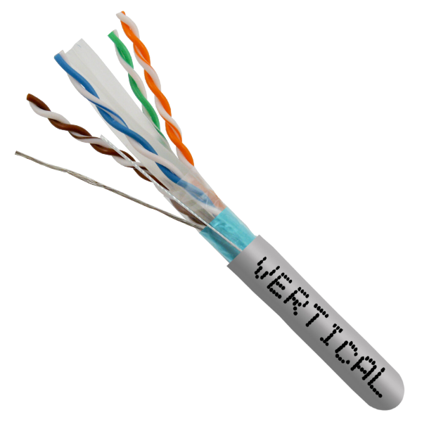 CAT6 Shielded Stranded 550Mhz CM Rated Bulk Cable - J2R Cabling Supplies 