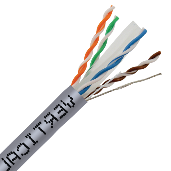 CAT6A 550Mhz Riser Rated Bulk Cable - 1000FT - J2R Cabling Supplies 