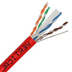 CAT6A 550Mhz Riser Rated Bulk Cable - 1000FT
