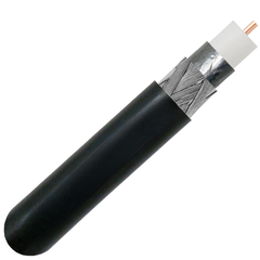 RG11 Standard Shield Coaxial - 1000ft. - Black