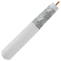 RG6 Quad Shield Coaxial - 3GHz - 500ft. - White - J2R Cabling Supplies 