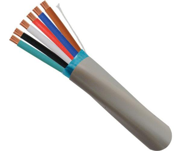 18AWG, 6 Conductor Stranded, Shielded - J2R Cabling Supplies 