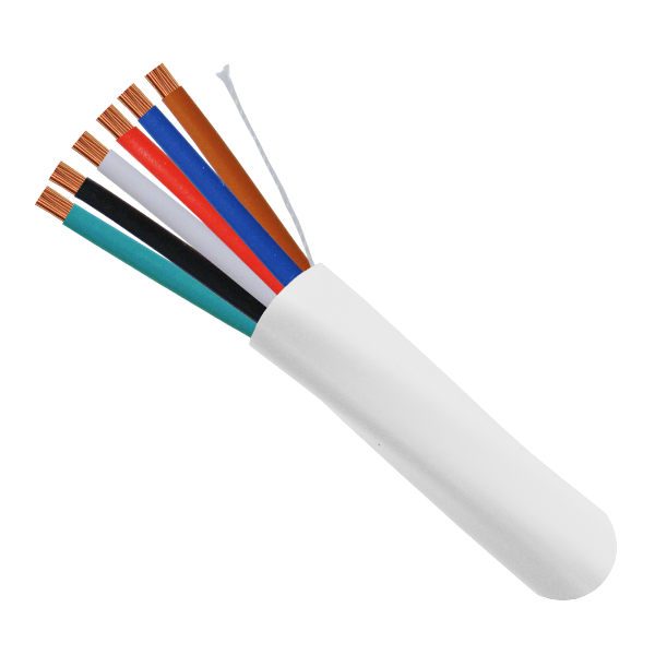 22AWG, 6 Conductor Stranded - J2R Cabling Supplies 