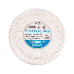 22AWG, 4 Conductor Solid - 500ft. Coil