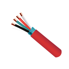 18AWG 4 Conductor Shielded Fire Alarm Cable Riser (FPLR)