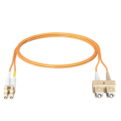 LC-SC Multimode Duplex Fiber Patch Cable