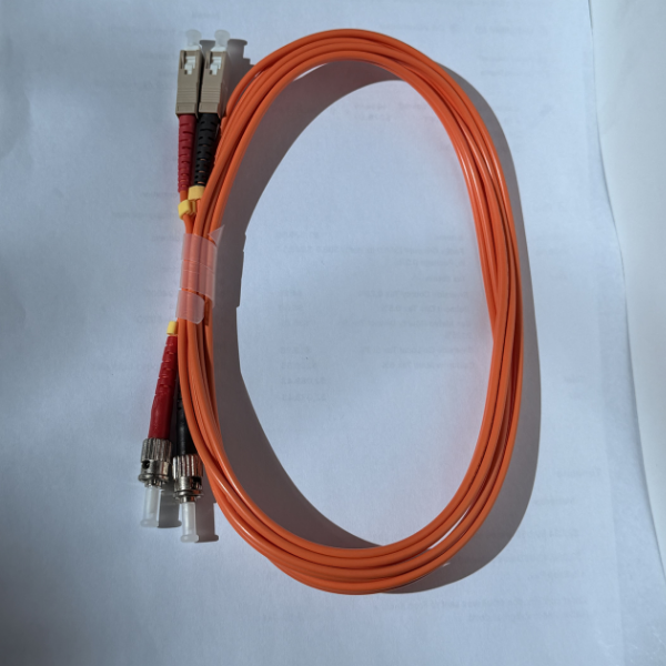 SC-ST MultiMode Duplex Fiber Patch Cable - J2R Cabling Supplies 