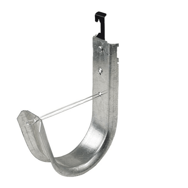 J-Hook. 4" Pre-Galvanized Steel w/ Wing for 1/4'' Rod - J2R Cabling Supplies 