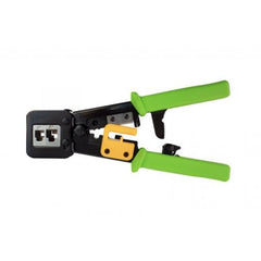 Crimper for Feed Through CAT6A Shielded RJ45 Modular Plugs