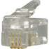 RJ22 Plug, 4 Position, 4 Conductor - 100 Pack - J2R Cabling Supplies 