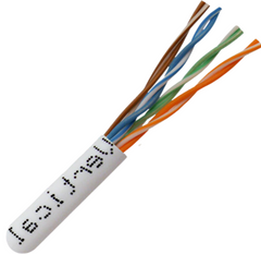 CAT6 550MHz Plenum Rated Cable - Made in USA - 500ft.