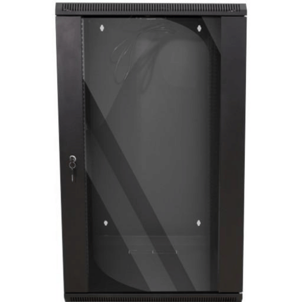 Enclosure body and front door is finished with phosphatized treatment and electrostatic powder paint Epoxy / Polyester coat, Black.