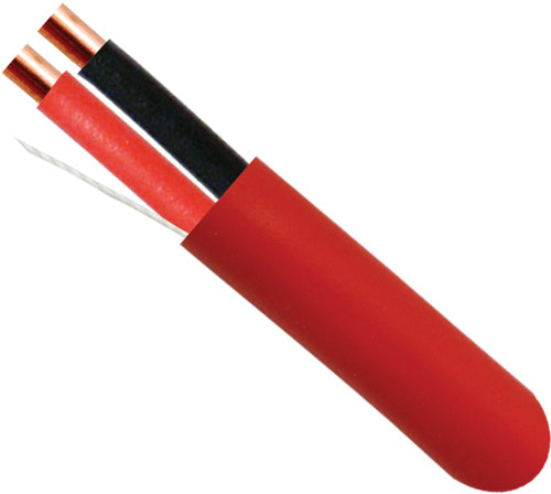 18AWG 2 Conductor Fire Alarm Cable Plenum (FPLP) - J2R Cabling Supplies