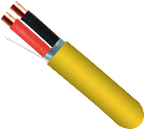 18AWG 2 Conductor Shielded Fire Alarm Cable Plenum (FPLP) - J2R Cabling Supplies