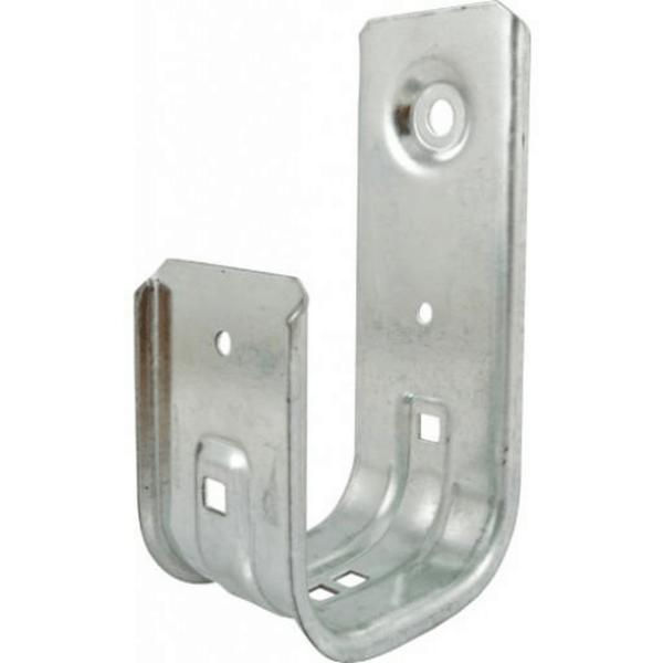 Galvanized Steel 3/4" J-Hook. Supports CAT5E, CAT6, Coaxial, Audio, Fiber Cables. Holds up to 80 Cables. UL Listed