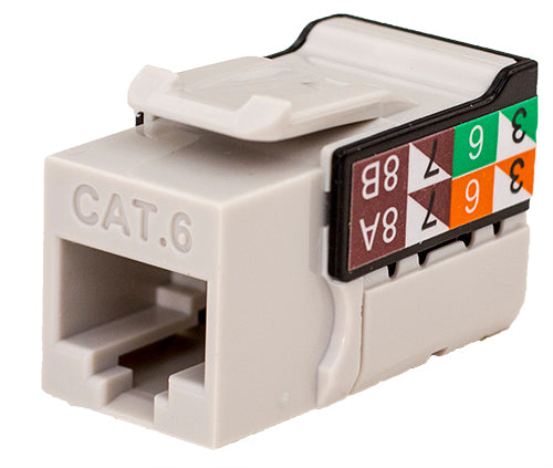 CAT6 Keystone Jack V-MAX Series - J2R Cabling Supplies 