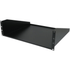 Non Vented Shelf, For 2 & 4 Post Open Racks, Black, Steel Mountable between the upright rails of all standards 19" wide open racks and enclosures