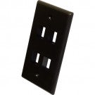 Use with Standard Keystone Jacks and other standard inserts.