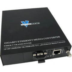 500m Gigabit Ethernet 1000Mbps Multi-Mode Media Converter SC Connector