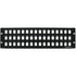 Blank Patch Panel - 48 Port - Black - J2R Cabling Supplies 