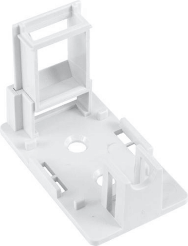 Blank Surface Mount Box, 1-Port - J2R Cabling Supplies 