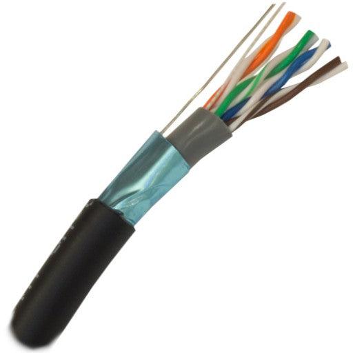 CAT5E 350MHz Shielded Direct Burial Outdoor Cable 1000ft. - J2R Cabling Supplies 