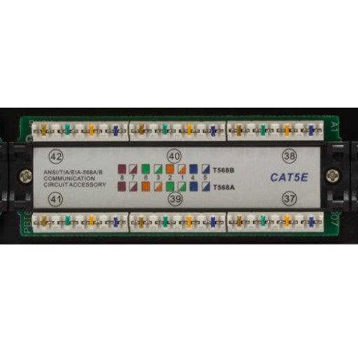 CAT5e 48 Port Ethernet Patch Panel - J2R Cabling Supplies 