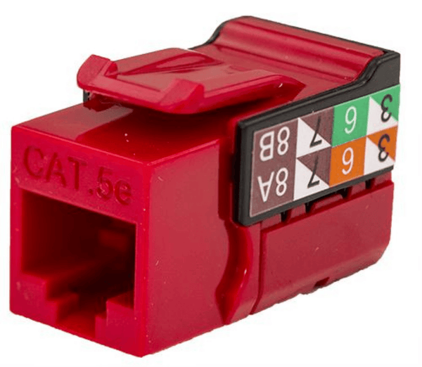 CAT5E Keystone Jack V-MAX Series - J2R Cabling Supplies 