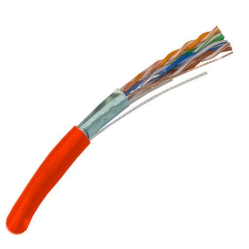 CAT5E Shielded 350Mhz Riser Rated Bulk Cable 1000ft - J2R Cabling Supplies 