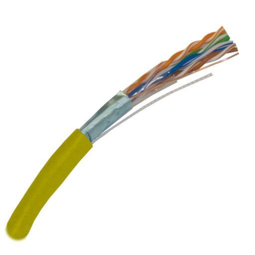 CAT5E Shielded 350Mhz Riser Rated Bulk Cable 1000ft - J2R Cabling Supplies 