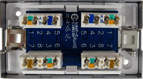 CAT5E Shielded Junction Box - J2R Cabling Supplies 