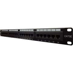 CAT5e 24 Port Ethernet Patch Panel
