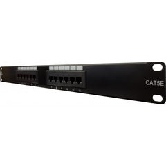 CAT5e 12 Port Ethernet Patch Panel