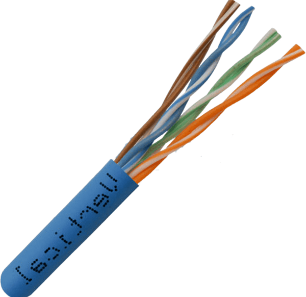 🦅 CAT6 550MHz Plenum Rated Cable - Made in USA - 1000ft. - J2R Cabling Supplies 