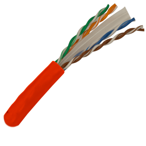 CAT6 550Mhz Riser Rated Bulk Cable - 1000ft. - J2R Cabling Supplies 