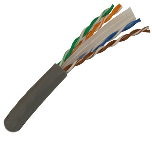 CAT6 550Mhz Riser Rated Bulk Cable - 1000ft. - J2R Cabling Supplies 