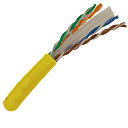 CAT6 550Mhz Riser Rated Bulk Cable - 1000ft. - J2R Cabling Supplies 