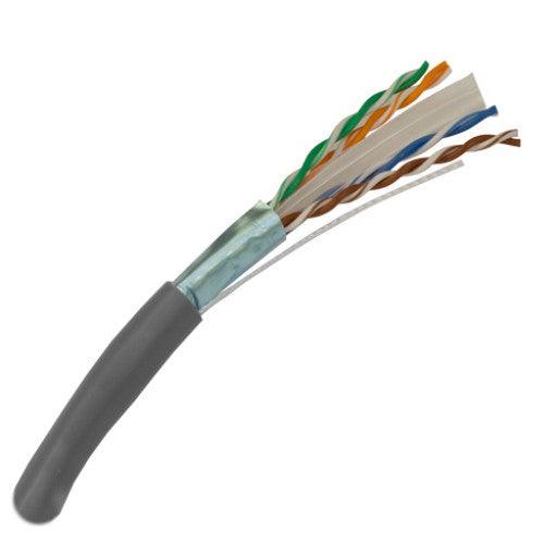 CAT6 Shielded 550Mhz Riser Rated Bulk Cable - J2R Cabling Supplies 